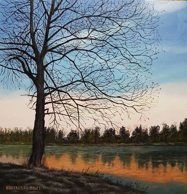 Original Realism Tree Paintings by Erick Kogikoski