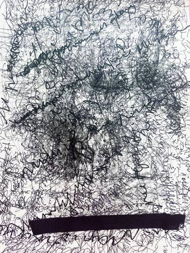 Original Abstract Expressionism Abstract Drawings by Daniela Cacciola