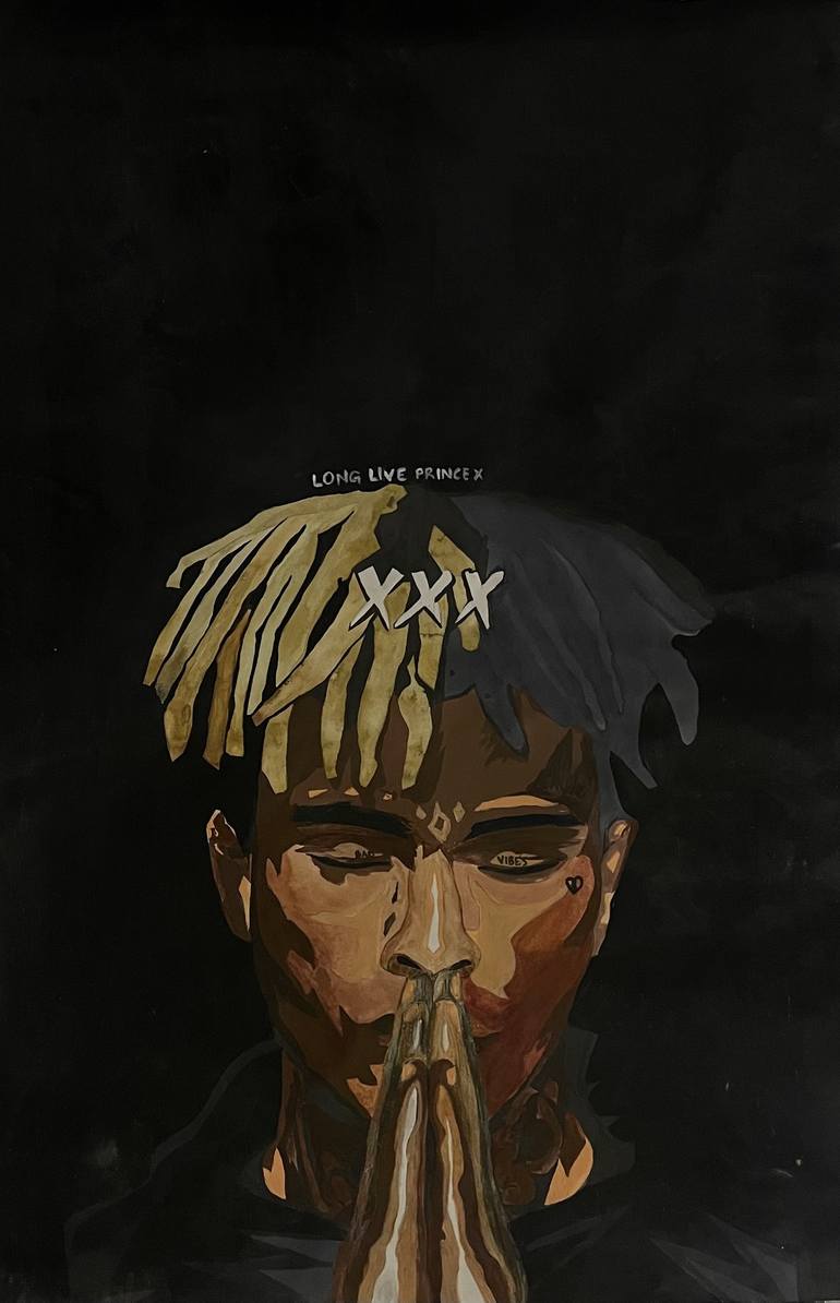 xxxtentacion Painting by Xenia Kamran | Saatchi Art