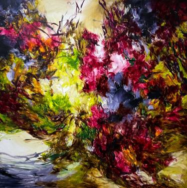 Original Abstract Expressionism Abstract Paintings by jiwon jang