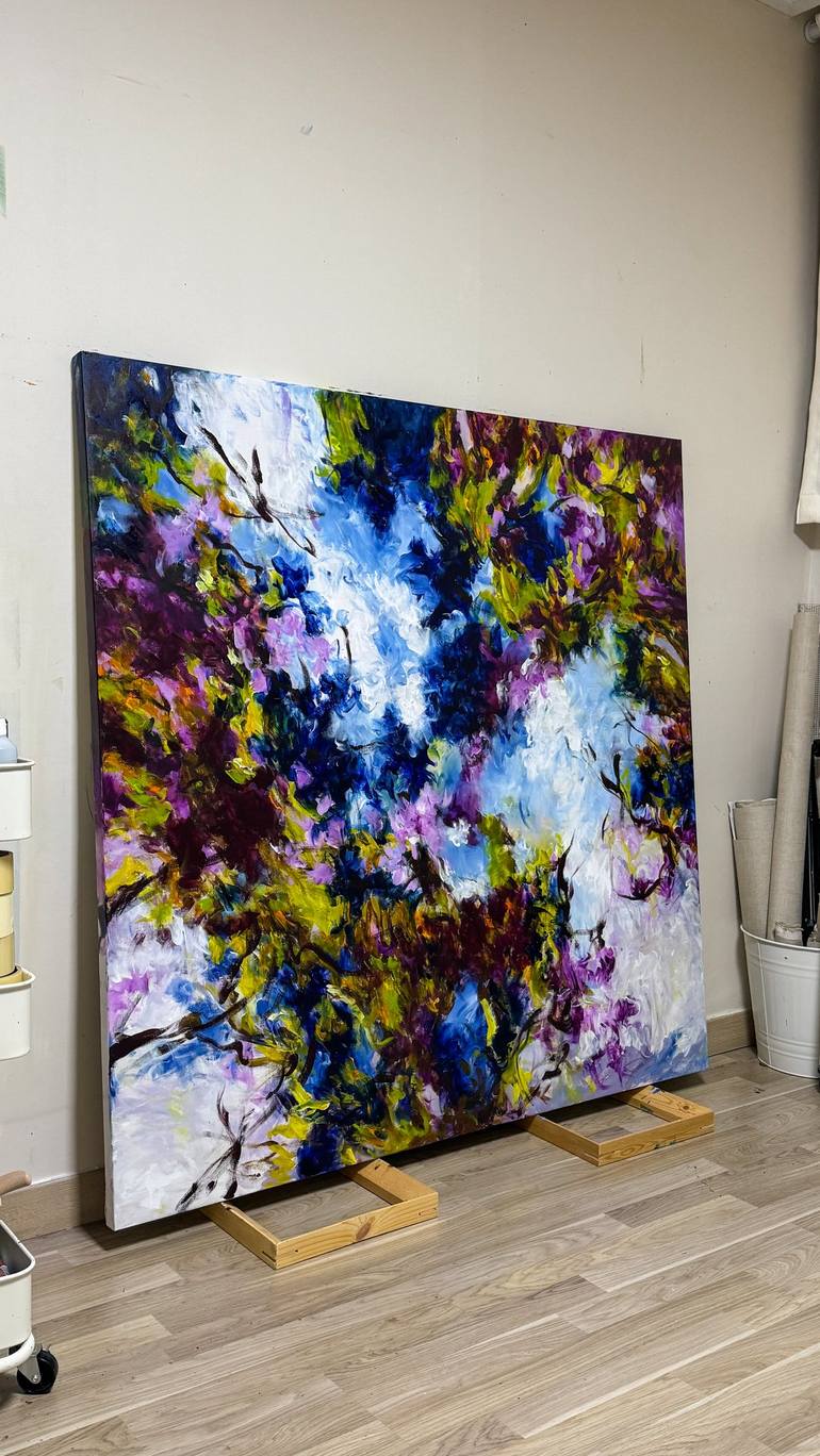 Original Abstract Expressionism Abstract Painting by jiwon jang