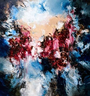 Original Abstract Expressionism Abstract Paintings by jiwon jang