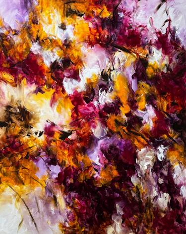 Original Abstract Expressionism Abstract Paintings by jiwon jang
