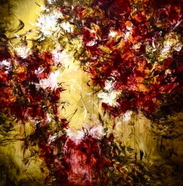 Original Abstract Expressionism Abstract Painting by Jiwon Jang