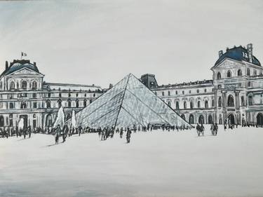 Original Architecture Paintings by Clare Louise Wrench