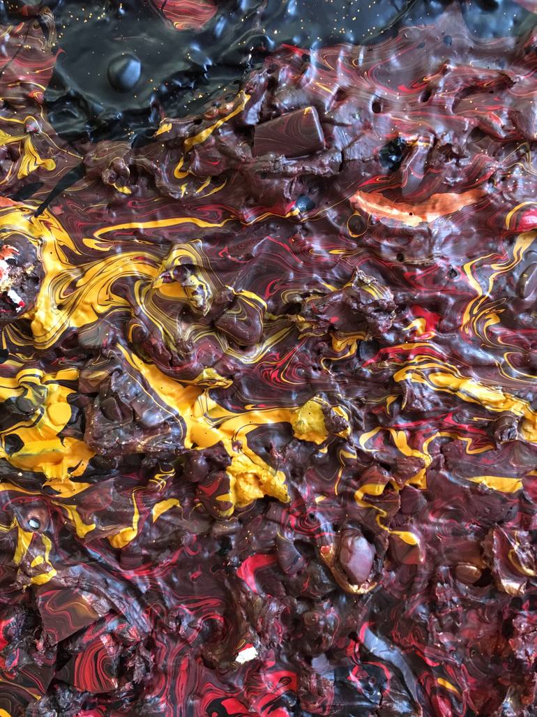 Original Impressionism Abstract Painting by J Suyi