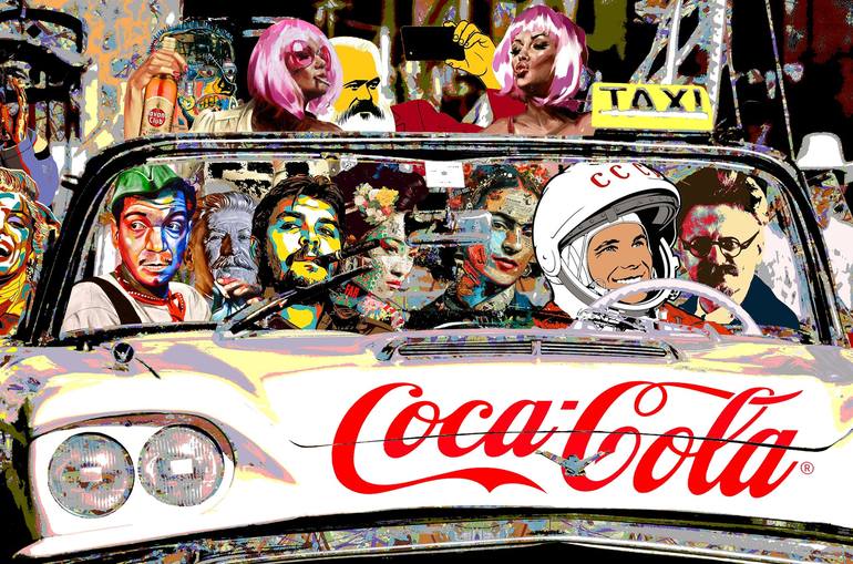 Original Contemporary Pop Culture/Celebrity Mixed Media by Reinaldo Ortega