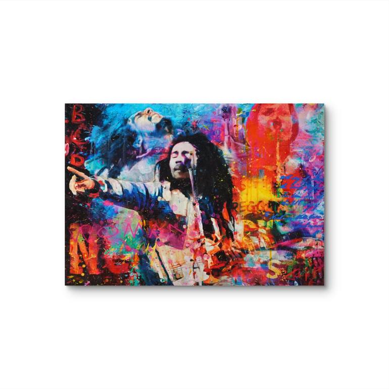 Original Pop Art Pop Culture/Celebrity Mixed Media by Richie Delaney