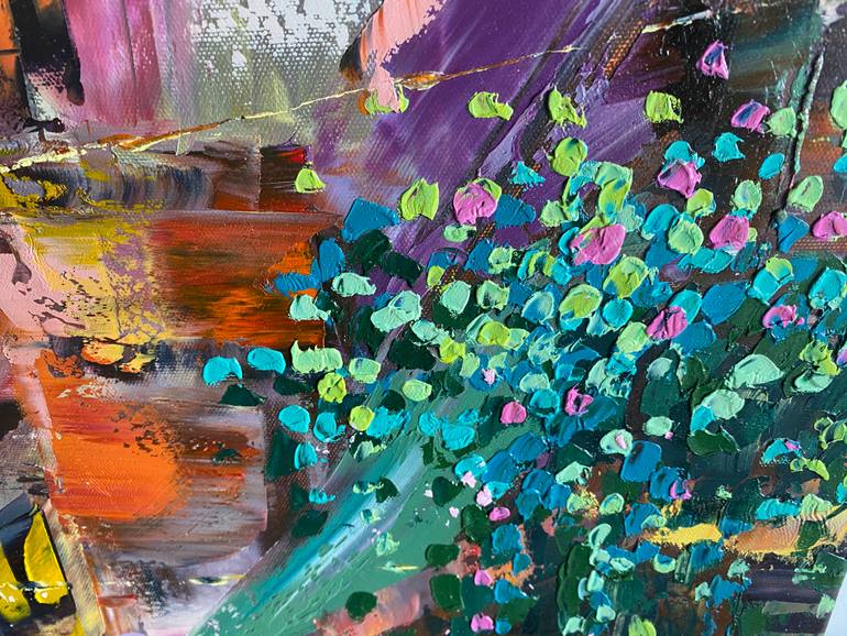 Original Abstract Landscape Painting by Javier Martin