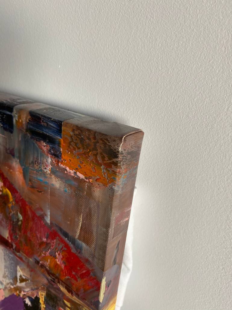 Original Abstract Landscape Painting by Javier Martin