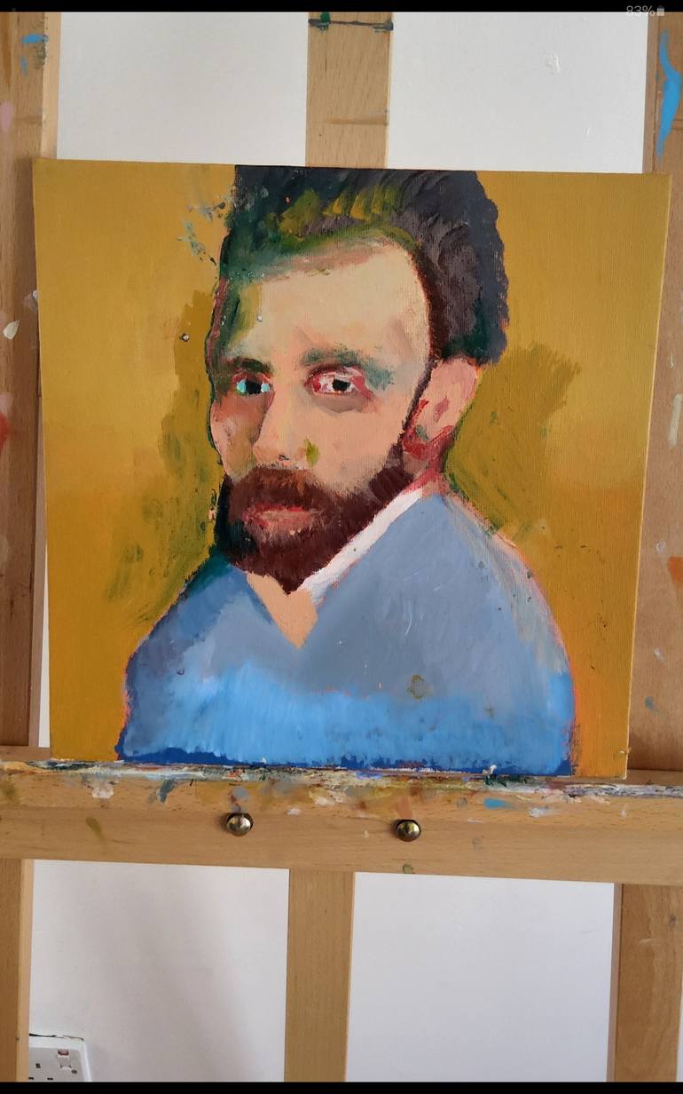 Original Famous Painting by Paul Oneill  Figurative Art on Canvas  Vincent