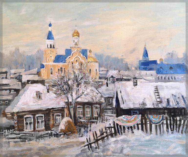 The New Church Painting By Julia Belousova 