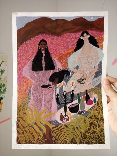 Print of Figurative Women Paintings by AISYAH AMIRU