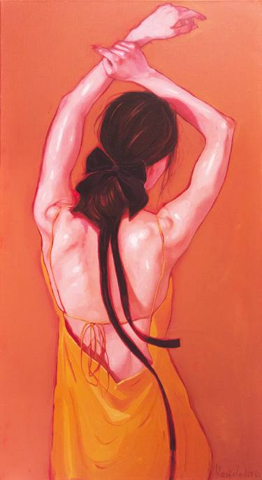 Print of Figurative Nude Paintings by Polina Raskolnikova