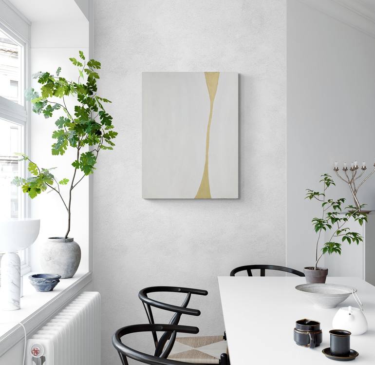 Original Minimalism Abstract Painting by Anna Savina