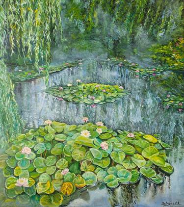 Original Impressionism Landscape Paintings by Olga Matseralik