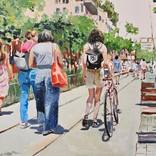 Bicycle trip by Shirley Padureanu