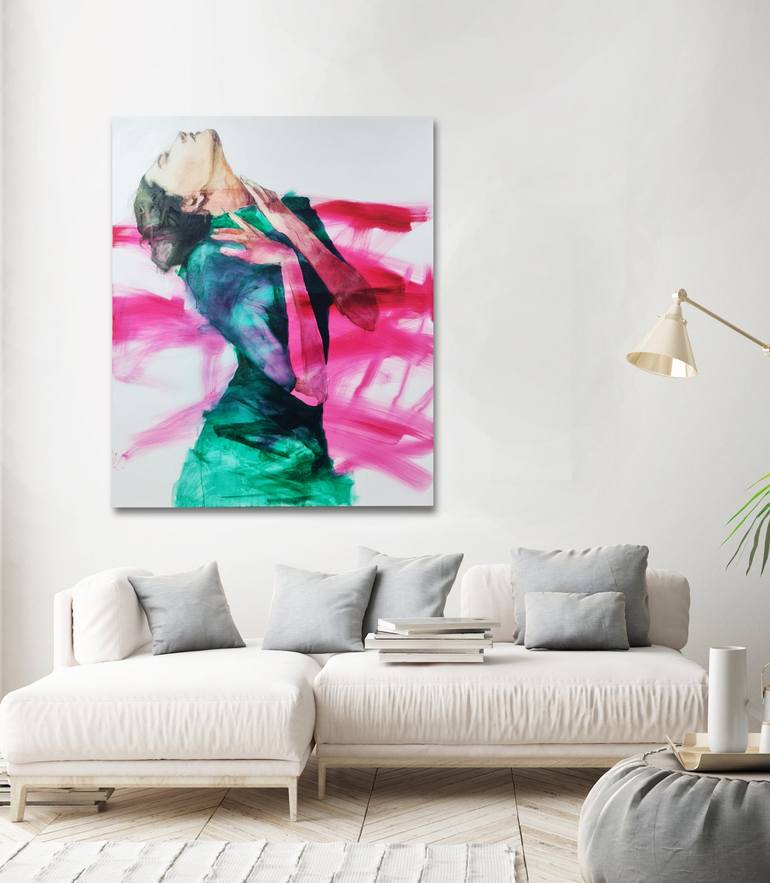 Original Figurative Women Painting by Shirley Padureanu