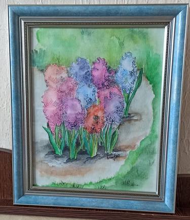 Print of Floral Paintings by Evgeniia Sankeeva