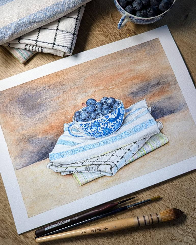 Original Figurative Still Life Painting by Tatjana Osipova