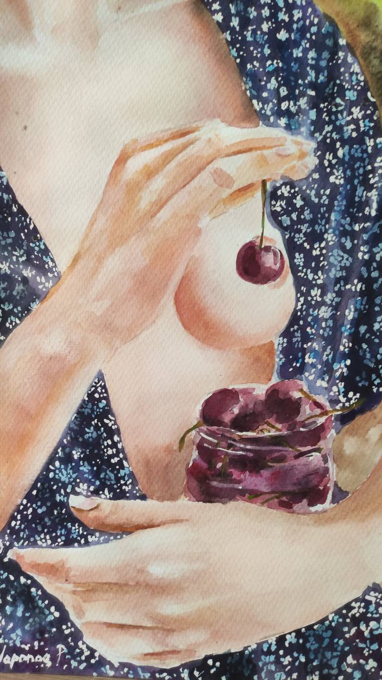 Original Contemporary Erotic Painting by Pavel Laponog