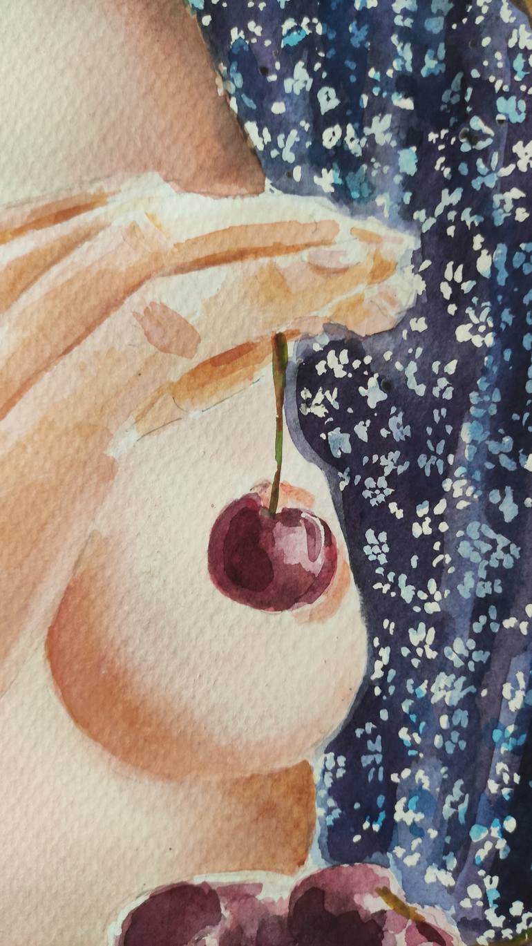 Original Contemporary Erotic Painting by Pavel Laponog