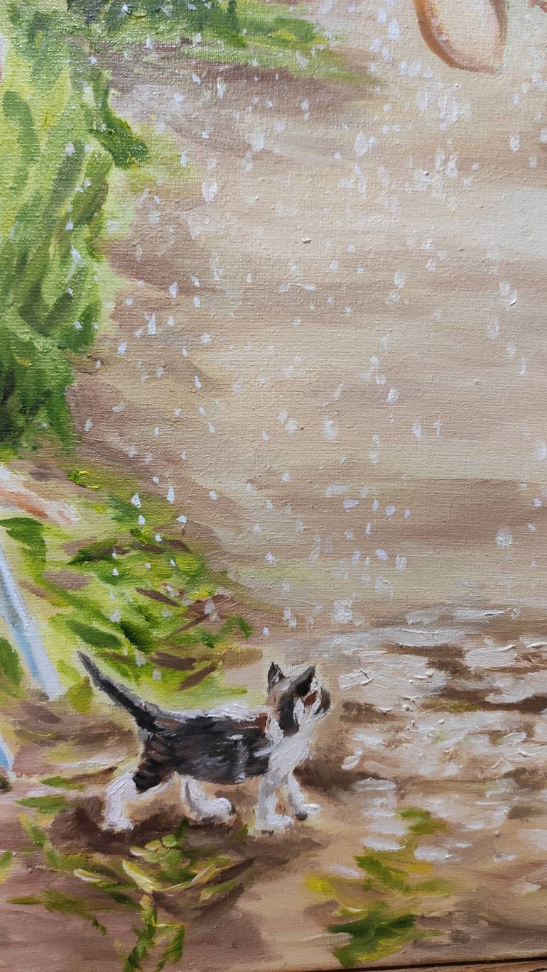 Original Impressionism Nude Painting by Pavel Laponog