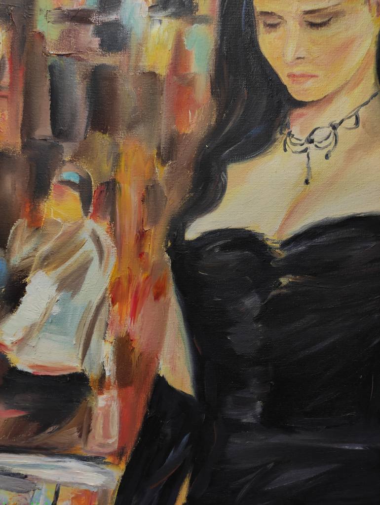 Original Impressionism Women Painting by Pavel Laponog