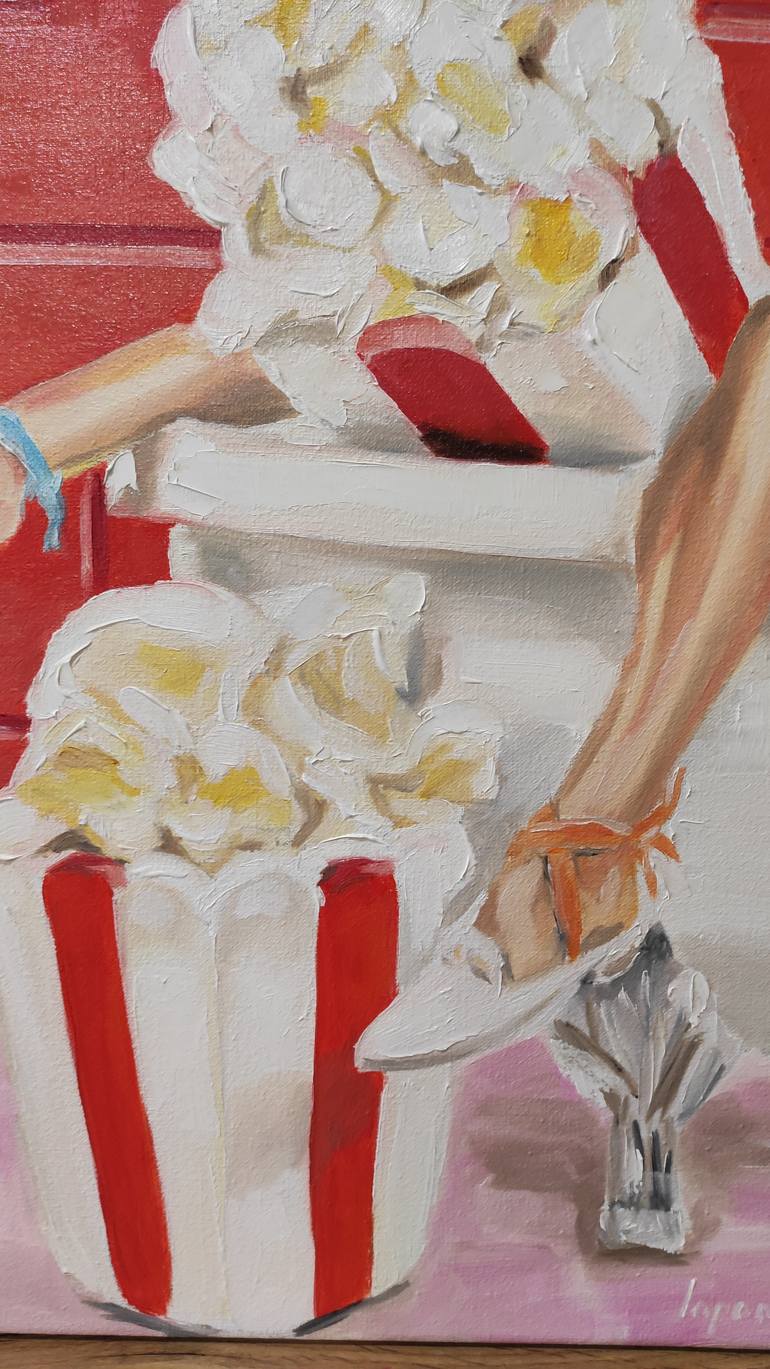 Original Impressionism Erotic Painting by Pavel Laponog