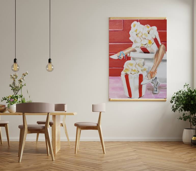 Original Impressionism Erotic Painting by Pavel Laponog