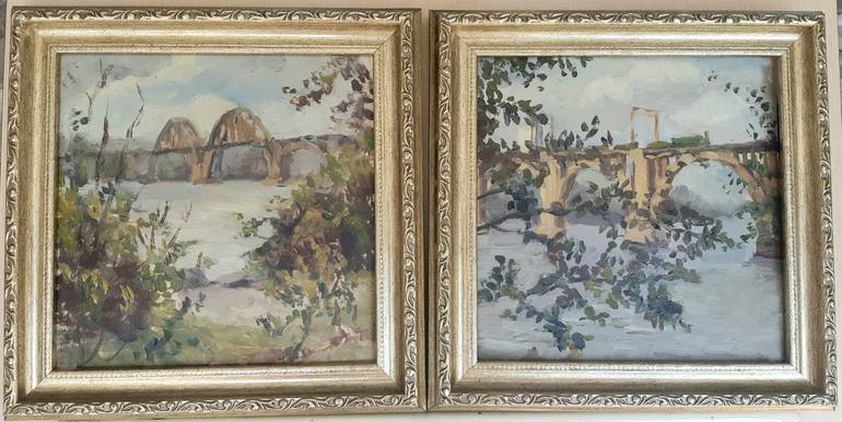 Original Landscape Painting by Myroslava Kuchura