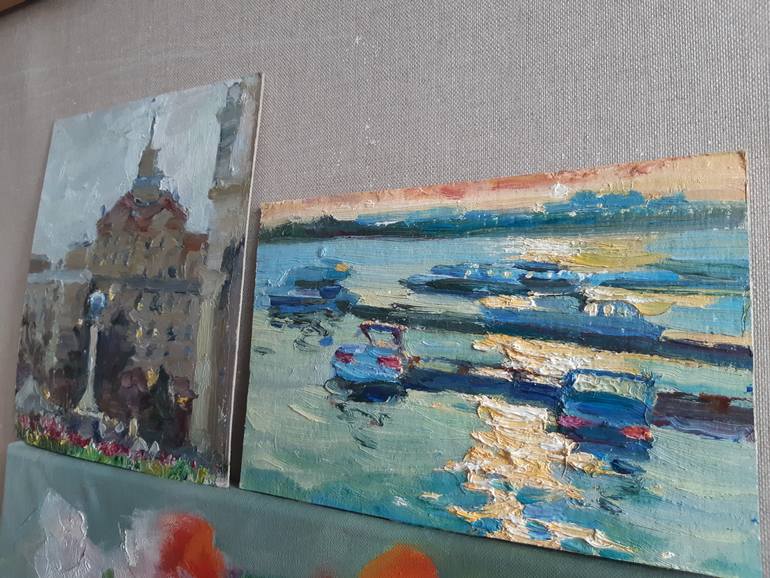 Original Realism Landscape Painting by Miroslava Kuchura