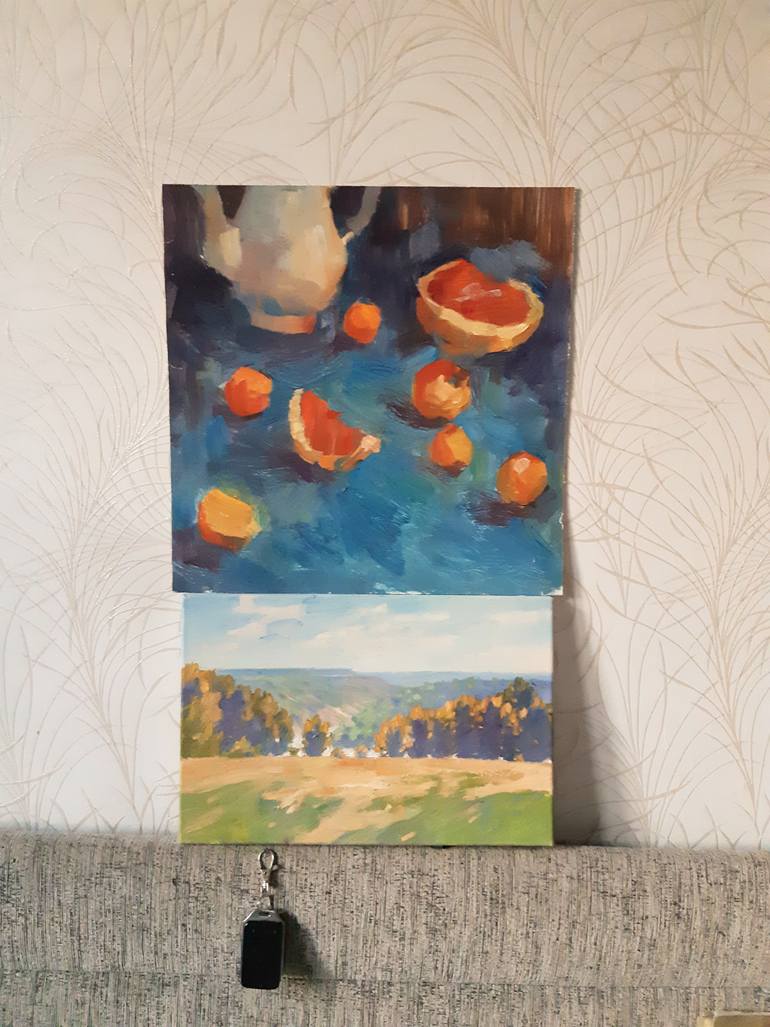 Original Realism Landscape Painting by Miroslava Kuchura