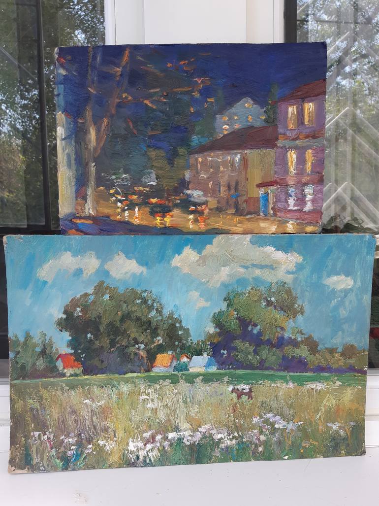 Original Realism Landscape Painting by Miroslava Kuchura