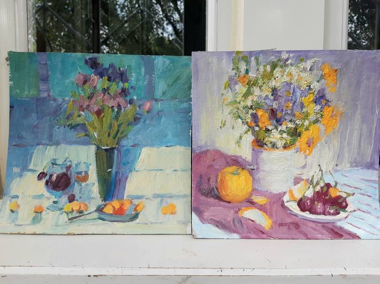 Original Still Life Painting by Myroslava Kuchura