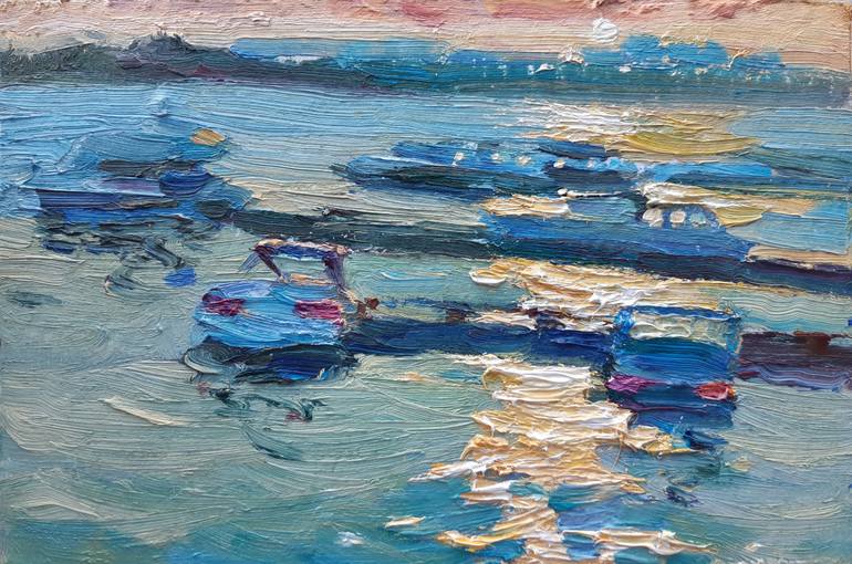 Print of Realism Landscape Paintings by Miroslava Kuchura