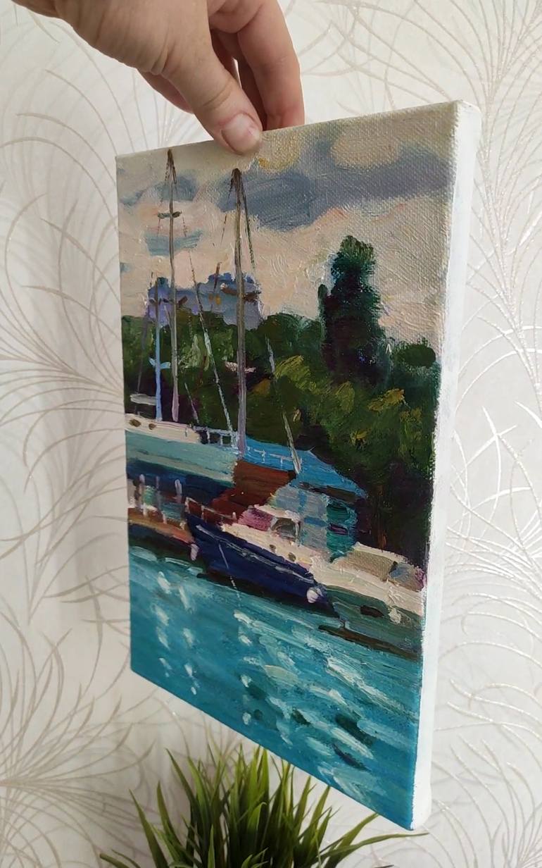 Original Realism Landscape Painting by Miroslava Kuchura