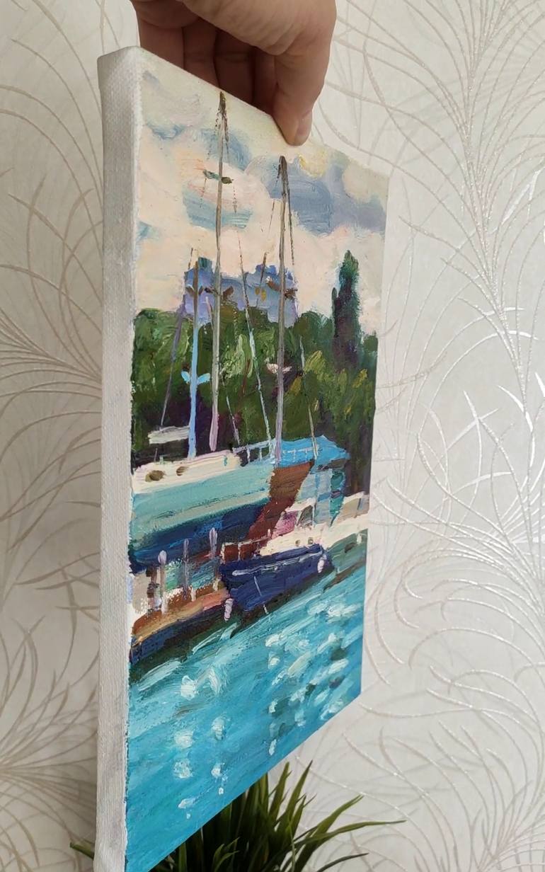 Original Realism Landscape Painting by Miroslava Kuchura