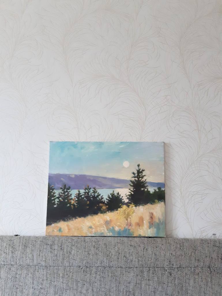 Original Realism Landscape Painting by Miroslava Kuchura