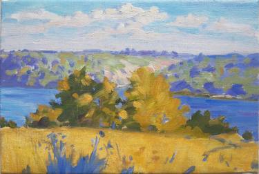 Print of Landscape Paintings by Myroslava Kuchura