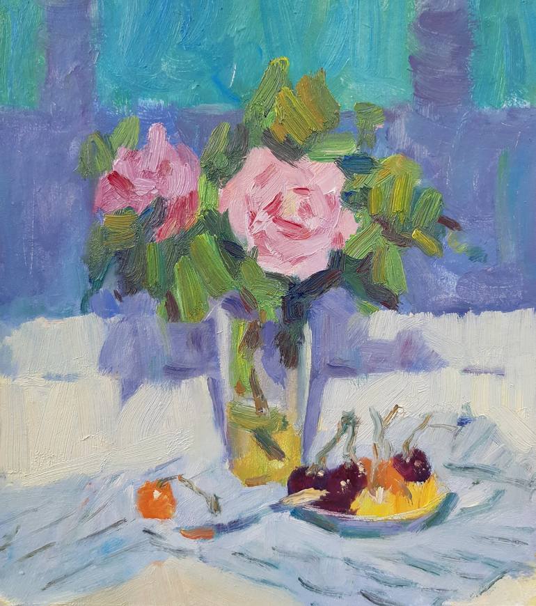 Print of Realism Still Life Paintings by Miroslava Kuchura