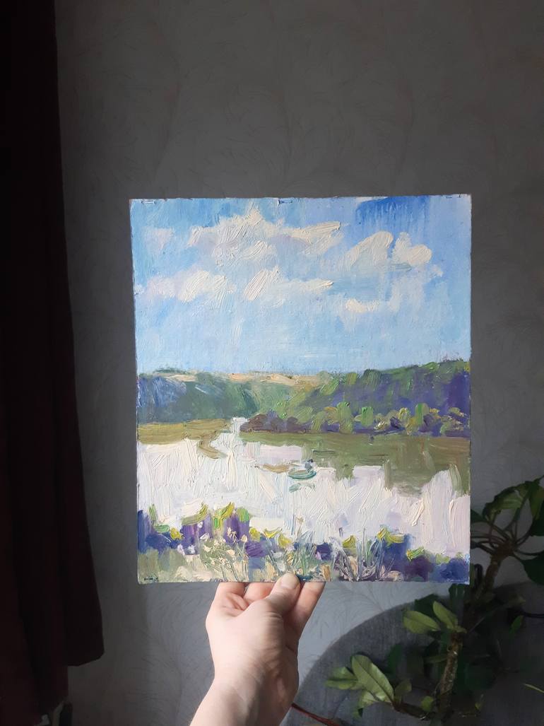 Original Realism Landscape Painting by Miroslava Kuchura