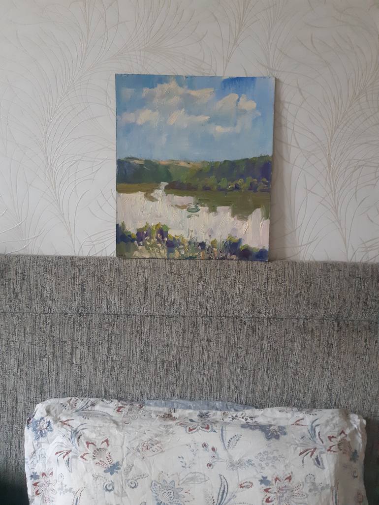 Original Realism Landscape Painting by Miroslava Kuchura