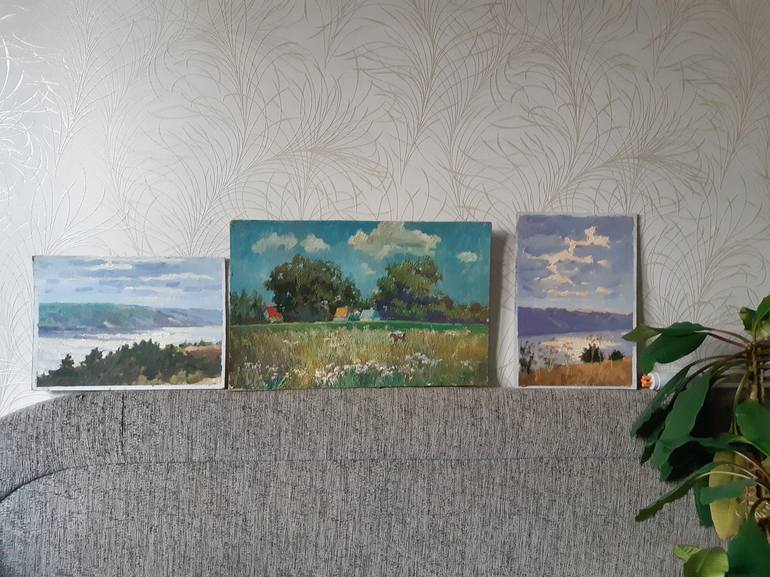 Original Landscape Painting by Myroslava Kuchura