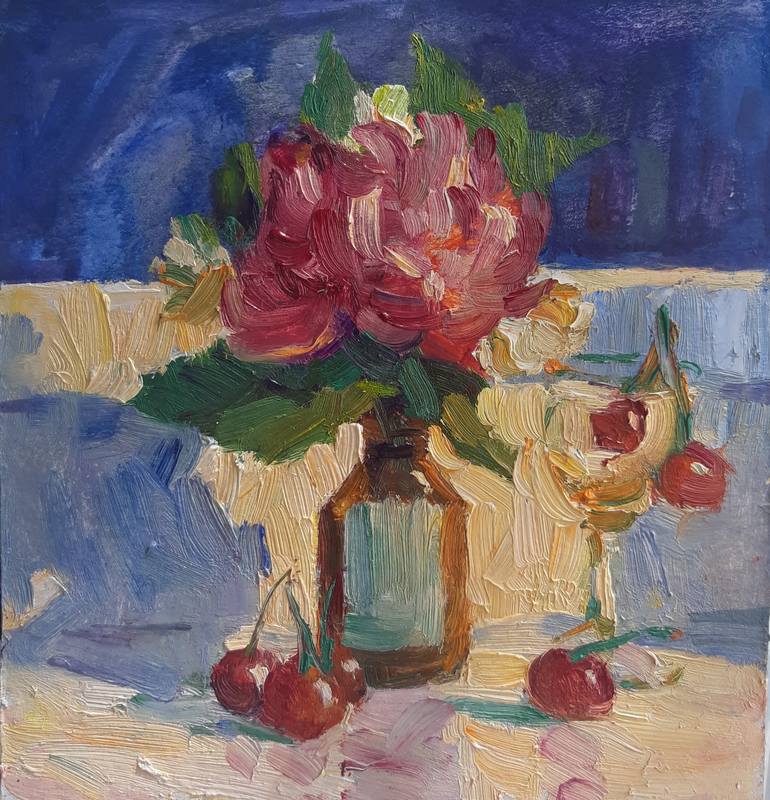 Print of Realism Still Life Paintings by Miroslava Kuchura
