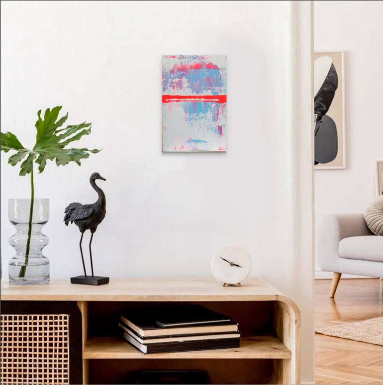 Original Abstract Expressionism Abstract Painting by Miroslava Kuchura