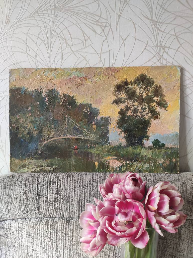 Original Realism Landscape Painting by Miroslava Kuchura
