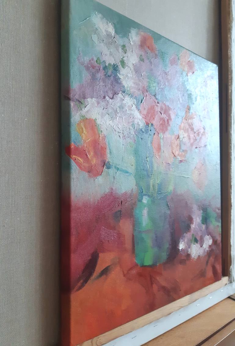 Original Minimalism Still Life Painting by Miroslava Kuchura