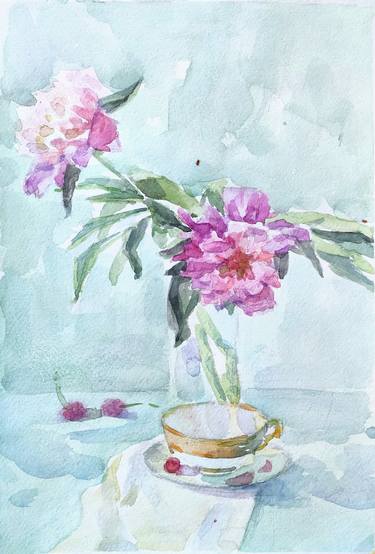 Original Botanic Paintings by Myroslava Kuchura