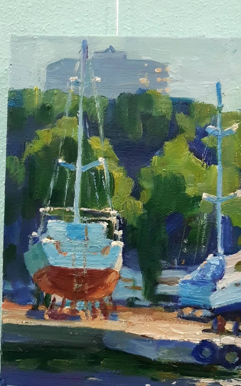 Original Realism Landscape Painting by Miroslava Kuchura